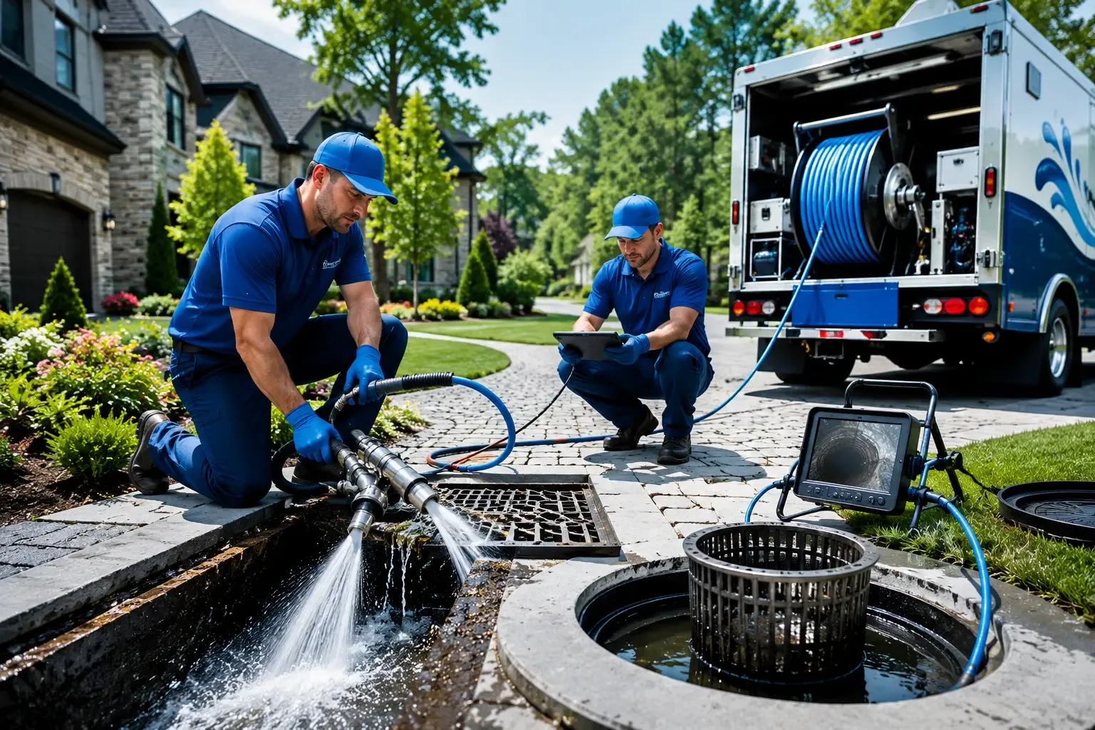 Local outdoor drain cleaning professionals in Harwick, PA