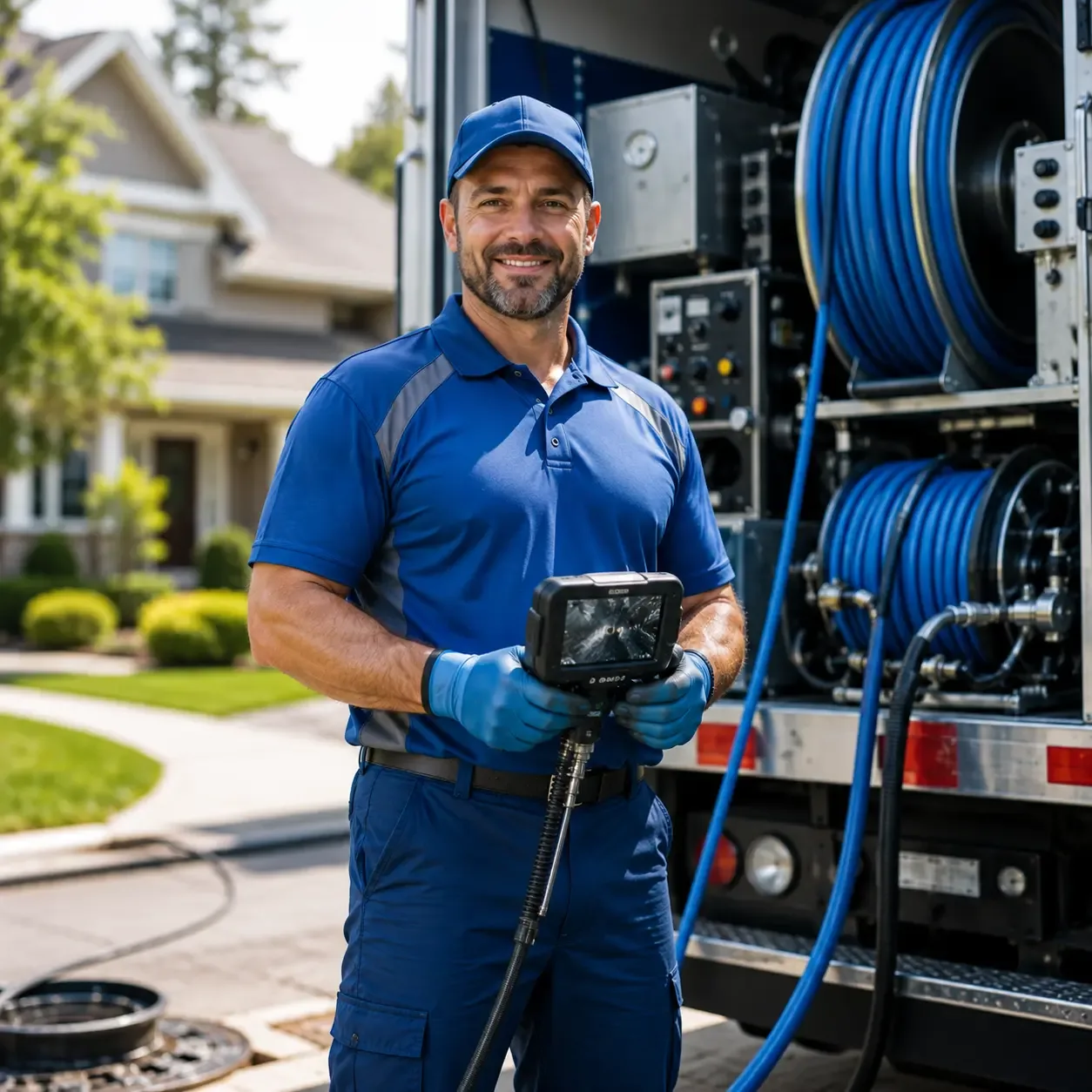 Local outdoor drain cleaning specialists in Harwick, PA